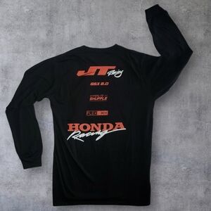 New Honda Racing Trail Motocross Racing Long Sleeve Shirt